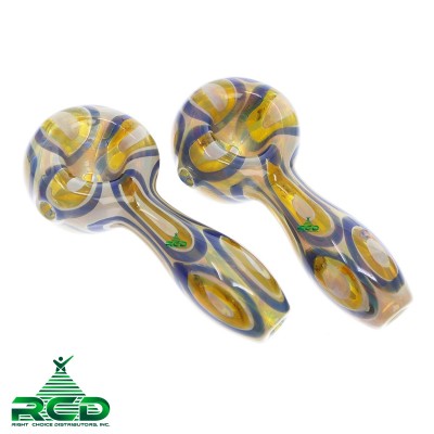 GLASS PIPE DELUXE GP4636 1CT